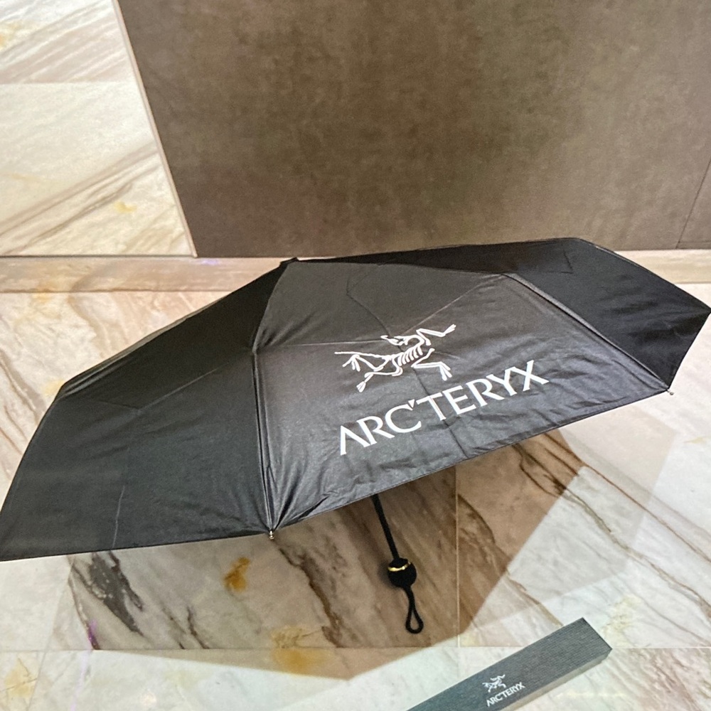 Arc'teryx Black Umbrella with White Logo